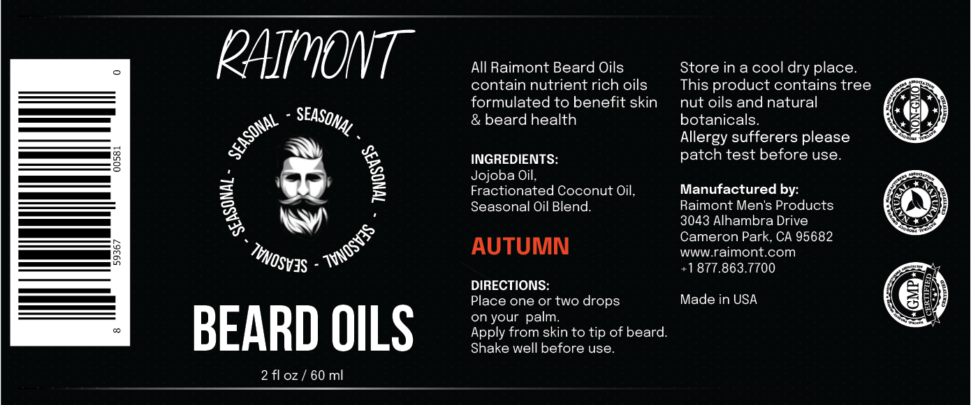 The Seasonal Blend Beard Oil