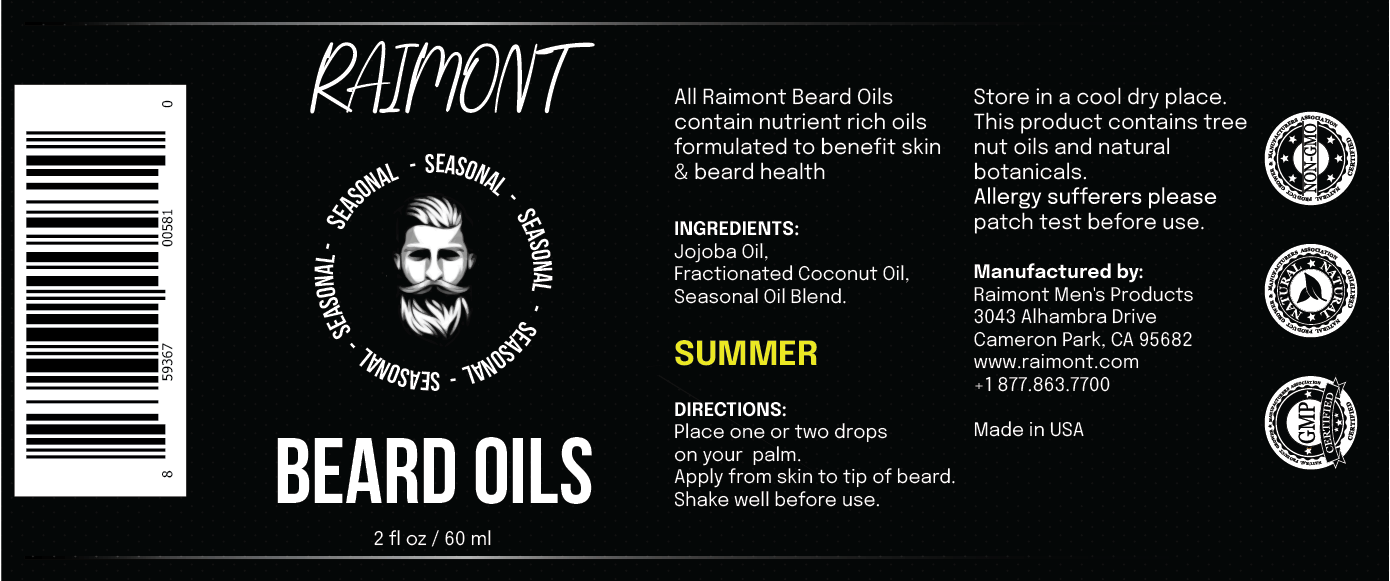 The Seasonal Blend Beard Oil